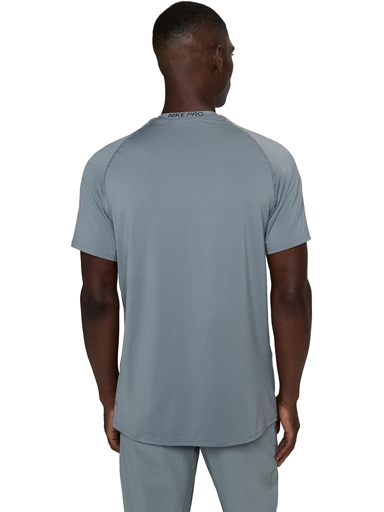 Gray Nike Pro Dri-FIT Slim Short Sleeve Top