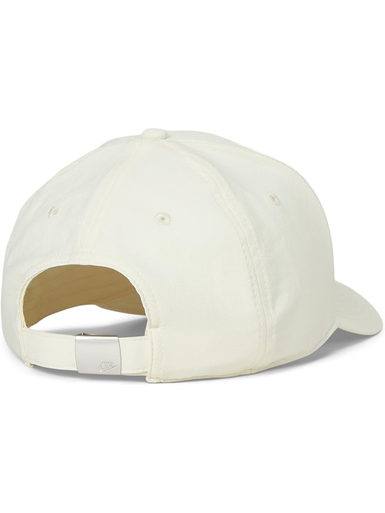Bone Nike Dri-Fit Club Structured Metal Logo Cap