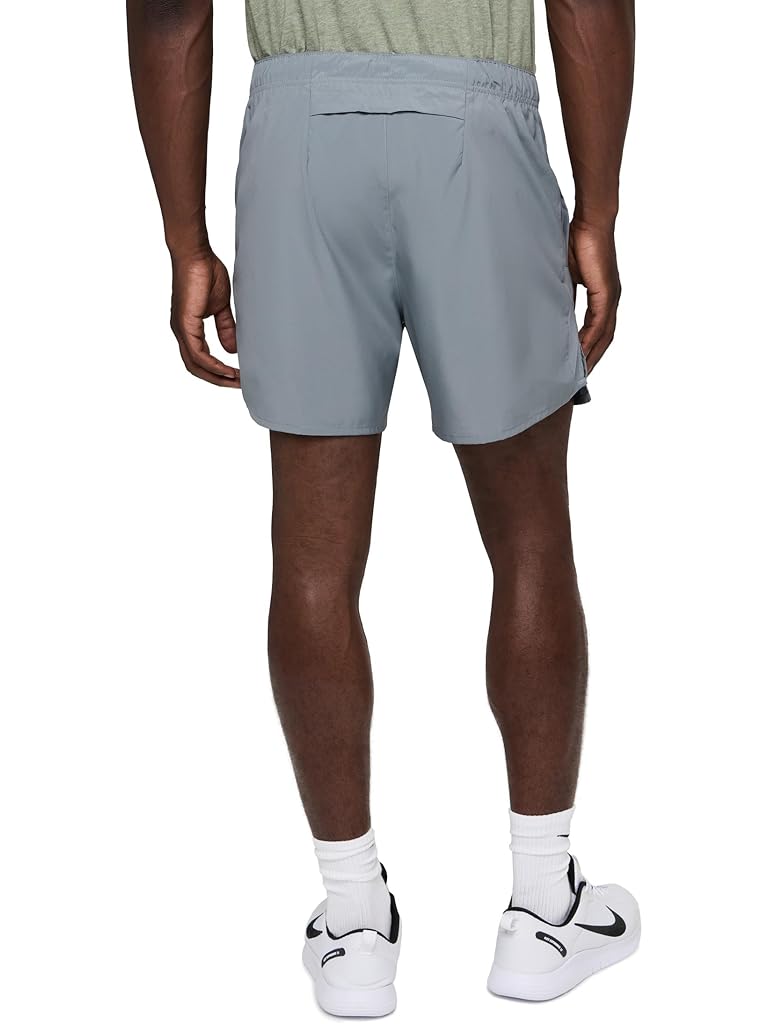 Gray Nike Dri-Fit Challenger 5" Brief-lined Shorts