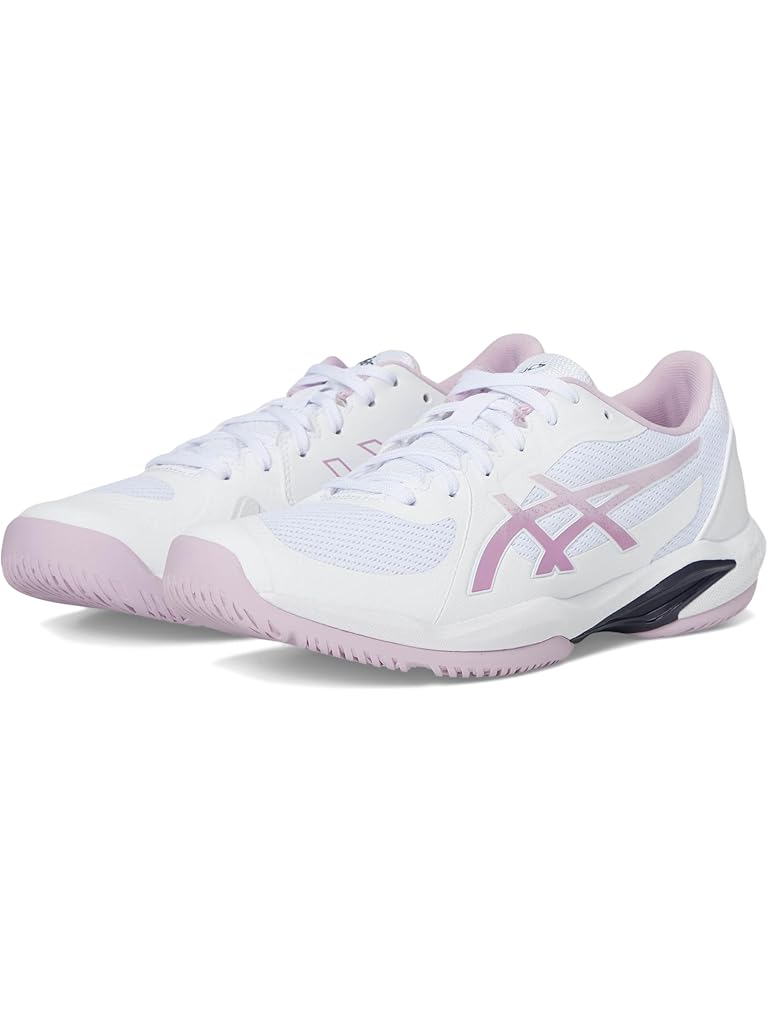White ASICS Women's Solution Swift FF 2 Tennis Shoe