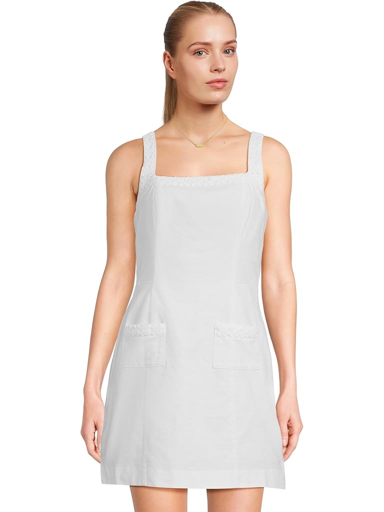 White Lilly Pulitzer Isleen Skirted Rompers