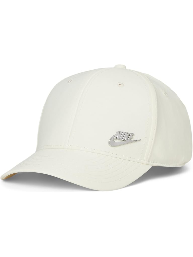 Bone Nike Dri-Fit Club Structured Metal Logo Cap