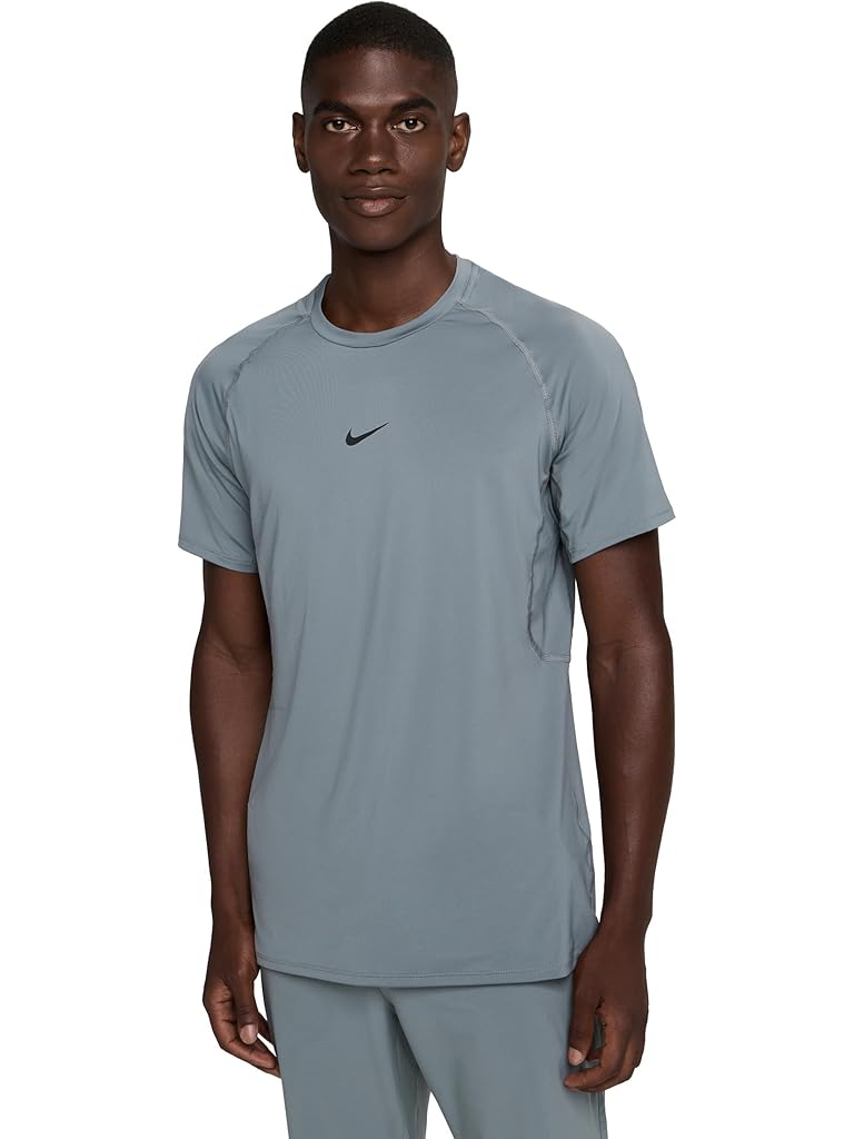 Gray Nike Pro Dri-FIT Slim Short Sleeve Top