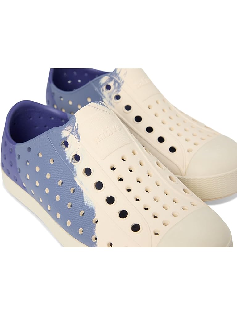 Blue Native Shoes Kids Jefferson Bloom Marble (Little Kid/Big Kid)