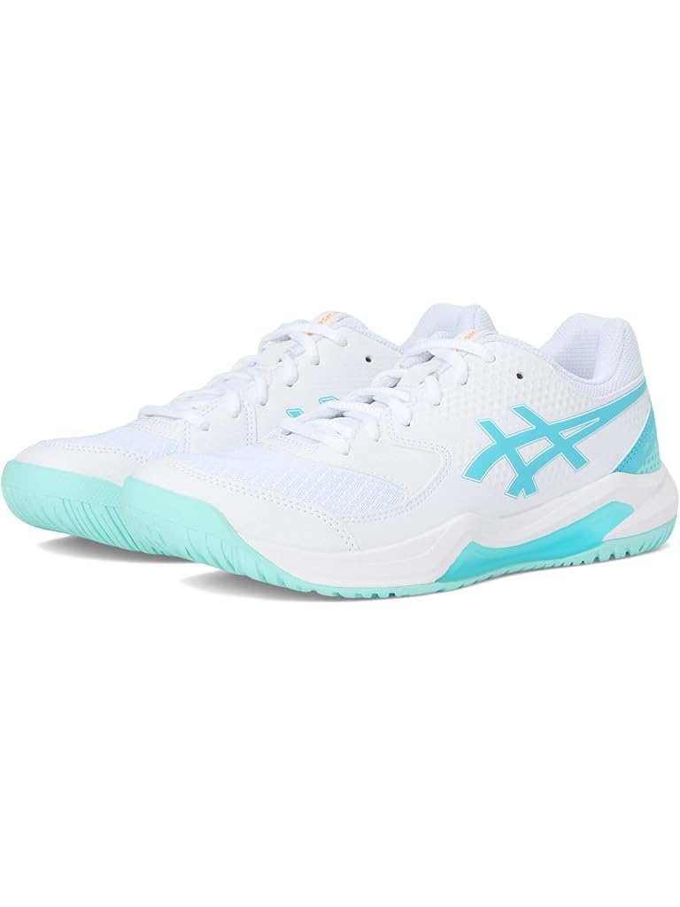 White ASICS Women's GEL-Dedicate 8 Pickleball