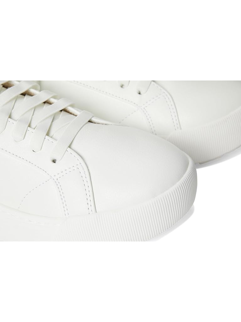 White Dr. Scholl's Time Off Go Lace Up Sneaker
