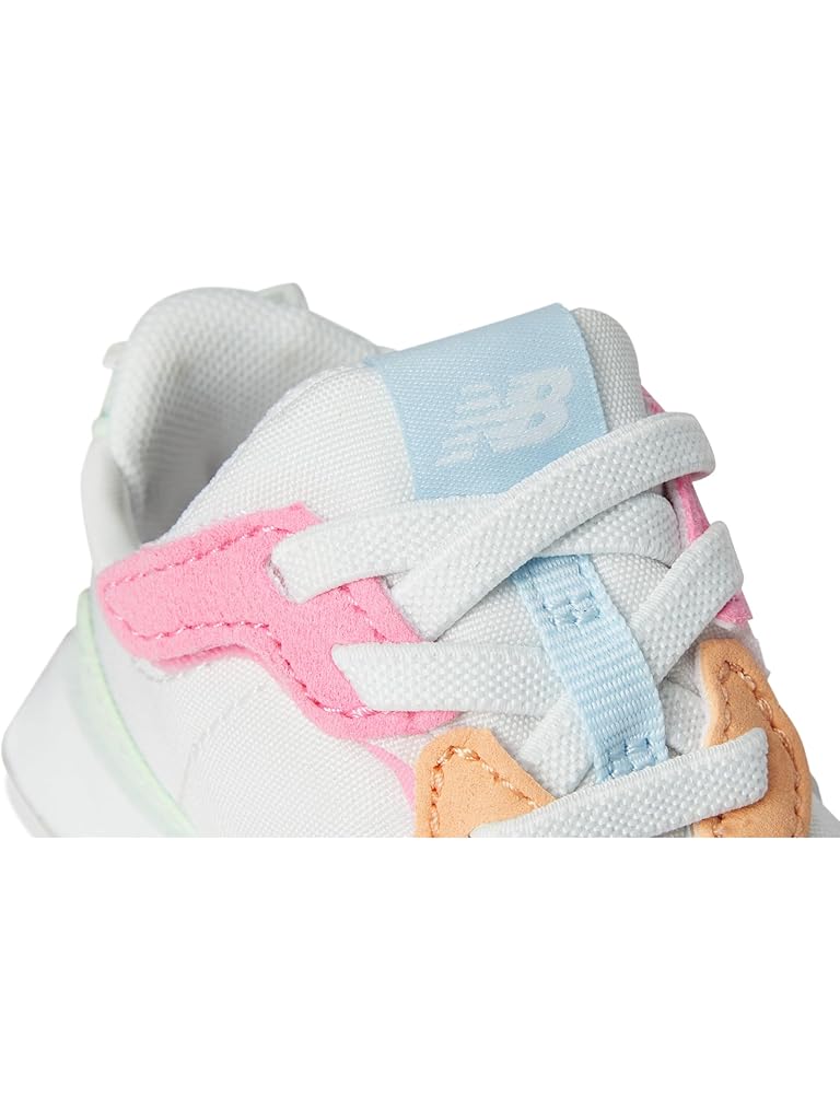 White New Balance Kids 327 New-b Hook & Loop (Infant/Toddler)