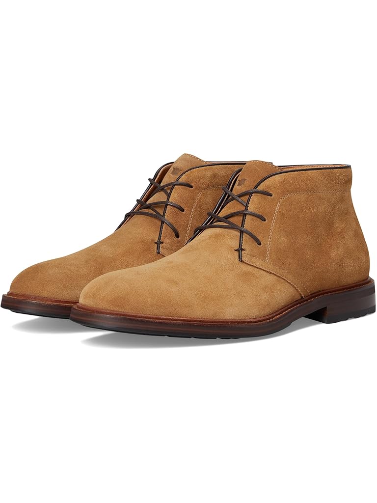 Brown Florsheim Anthem Plain Toe Chukka Boots