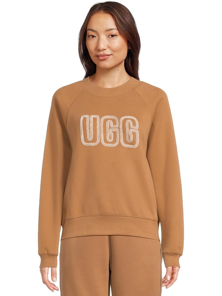 Brown UGG Ugg Logo Crewneck