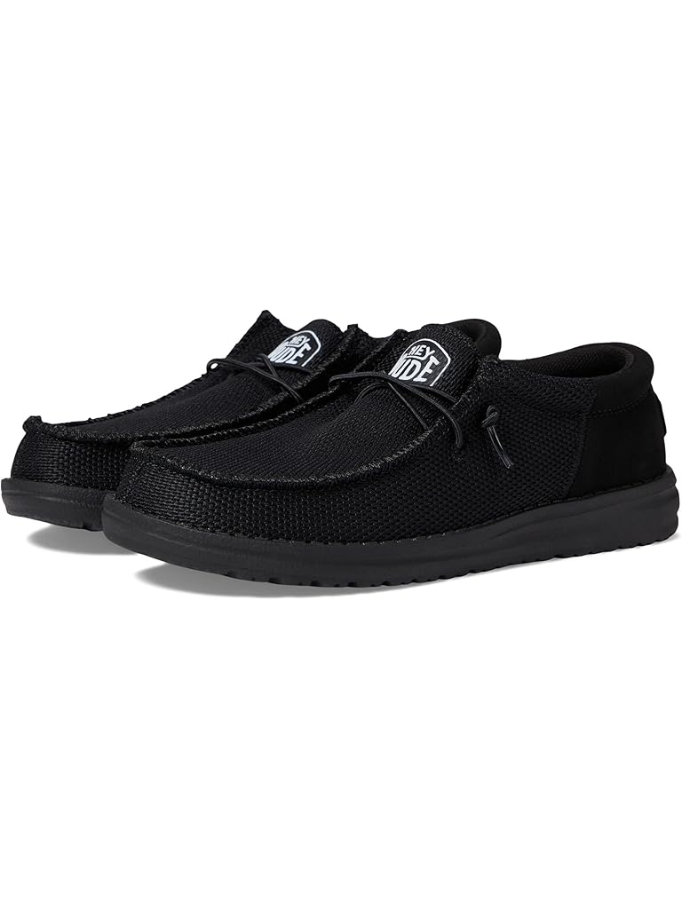 Gray Hey Dude Kids Wally Funk Mono Slip-On Casual Shoes (Little Kid/Big Kid)