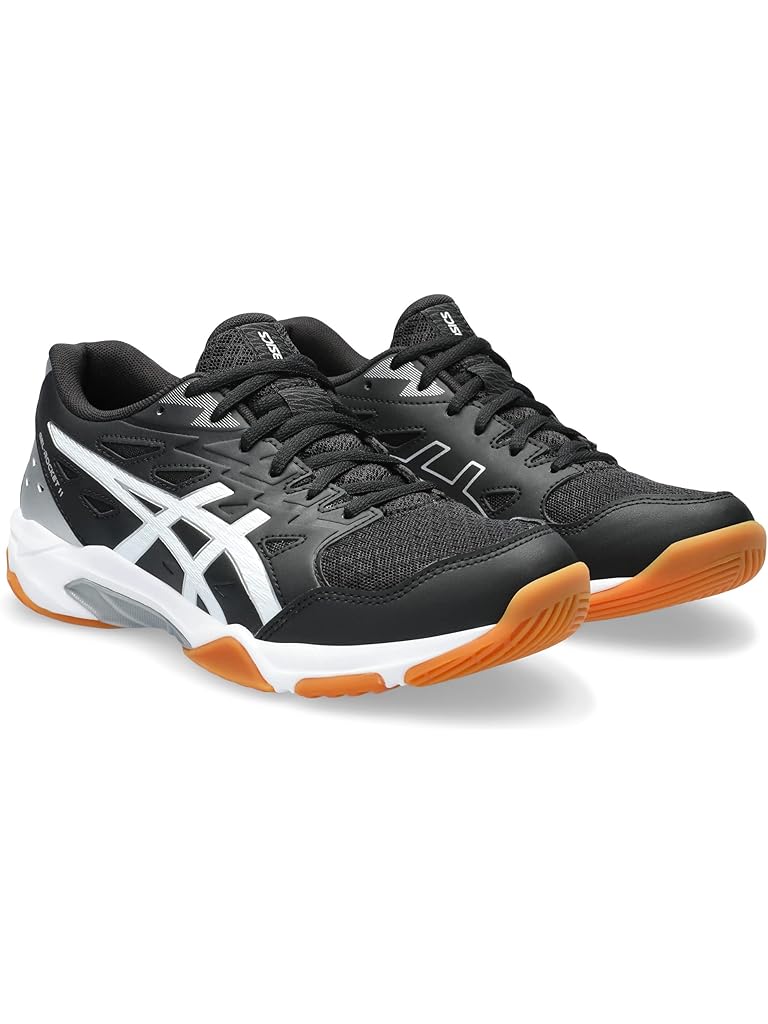 Black ASICS Women's GEL-Rocket 11 Volleyball Shoe