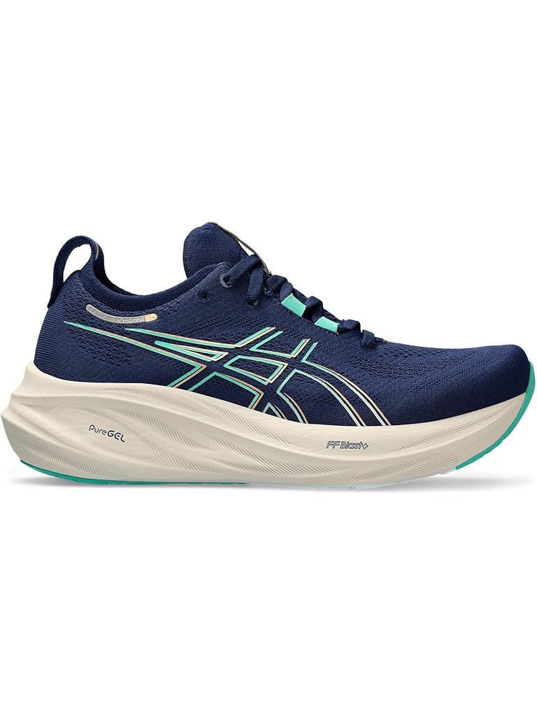 Navy ASICS Women's GEL-Nimbus 26