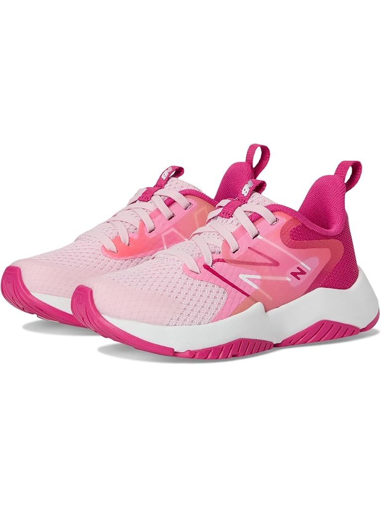 White New Balance Kids Rave Run v2 (Little Kid)