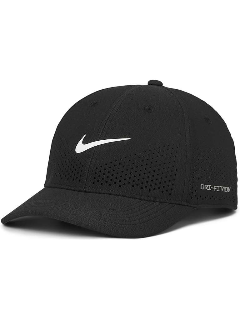 Black Nike Dri-Fit ADV Club Structured Swoosh Cap