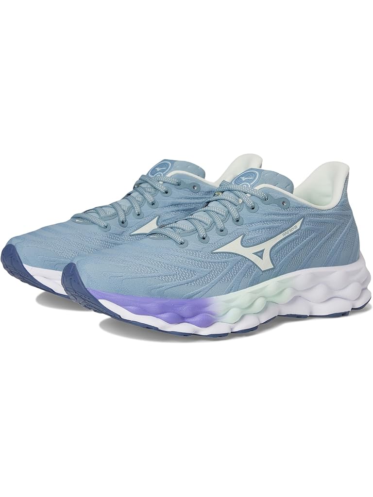 Blue Mizuno Wave Sky 8 Womens