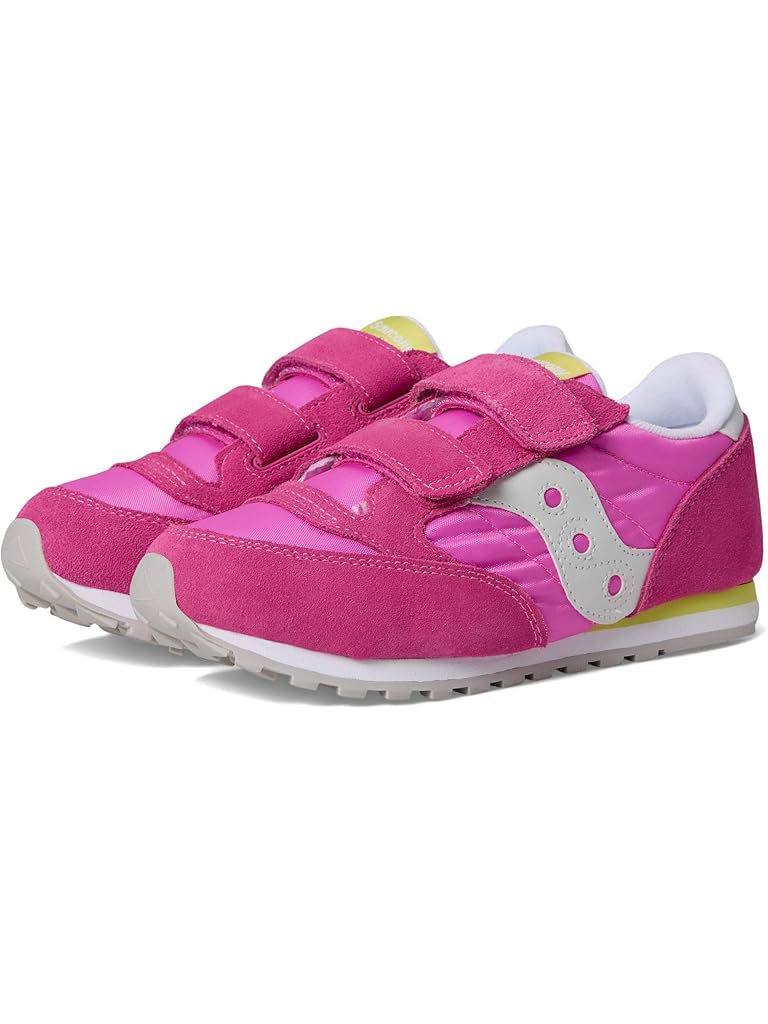 Pink Saucony Kids Originals Jazz Double Hook & Loop (Toddler/Little Kid/Big Kid)