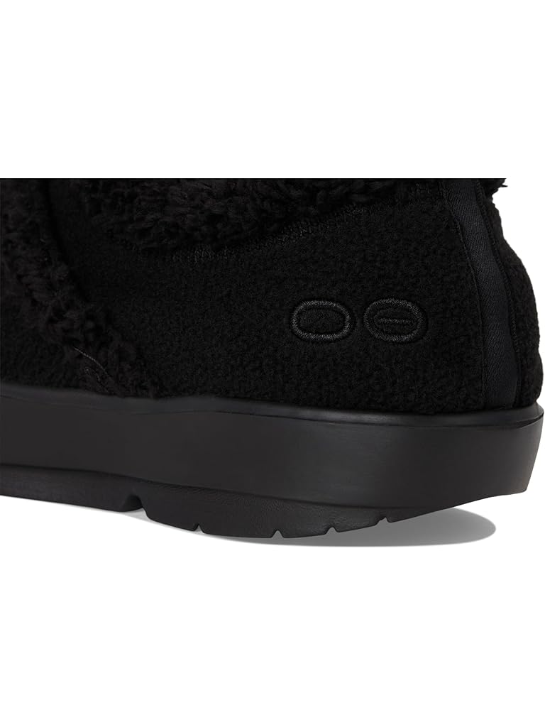 Black OOFOS Women's OOcoozie Low