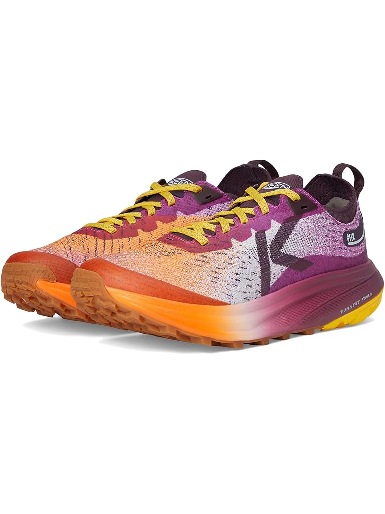 Orange KEEN Seek Trail Running Shoes