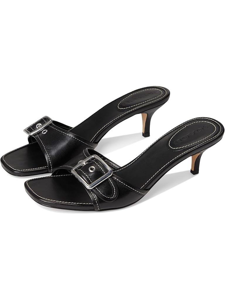 Black COACH Margot Sandals