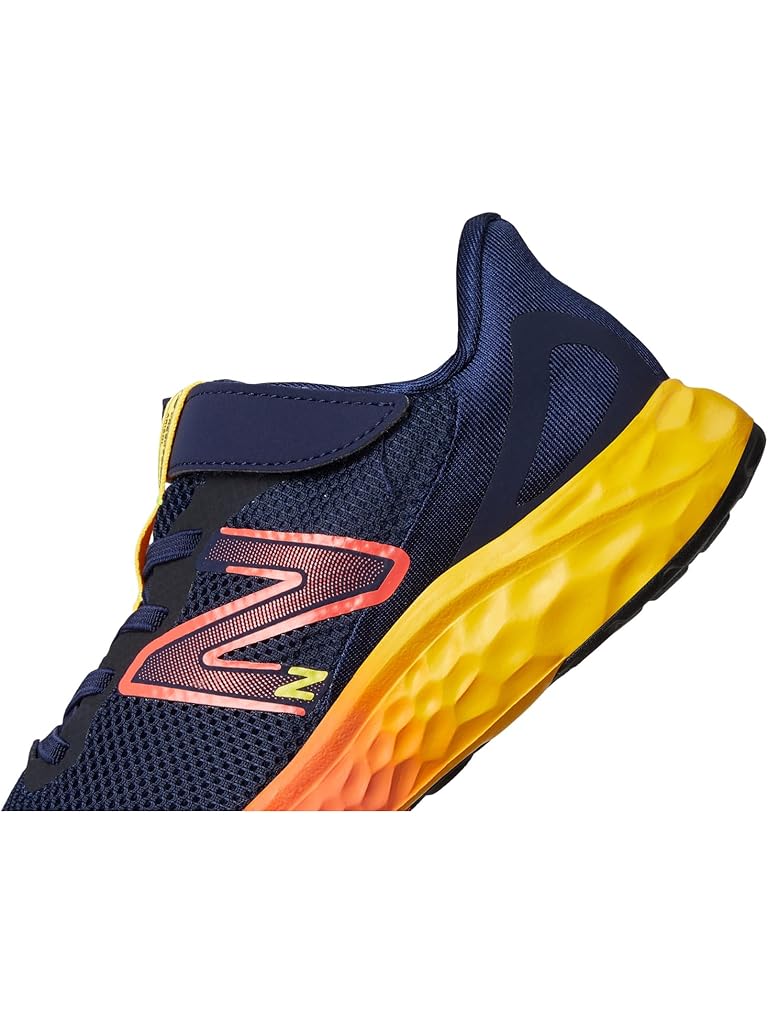 Multi New Balance Kids Fresh Foam Arishi v4 Bungee Lace with Hook-and-Loop Top Strap (Little Kid)