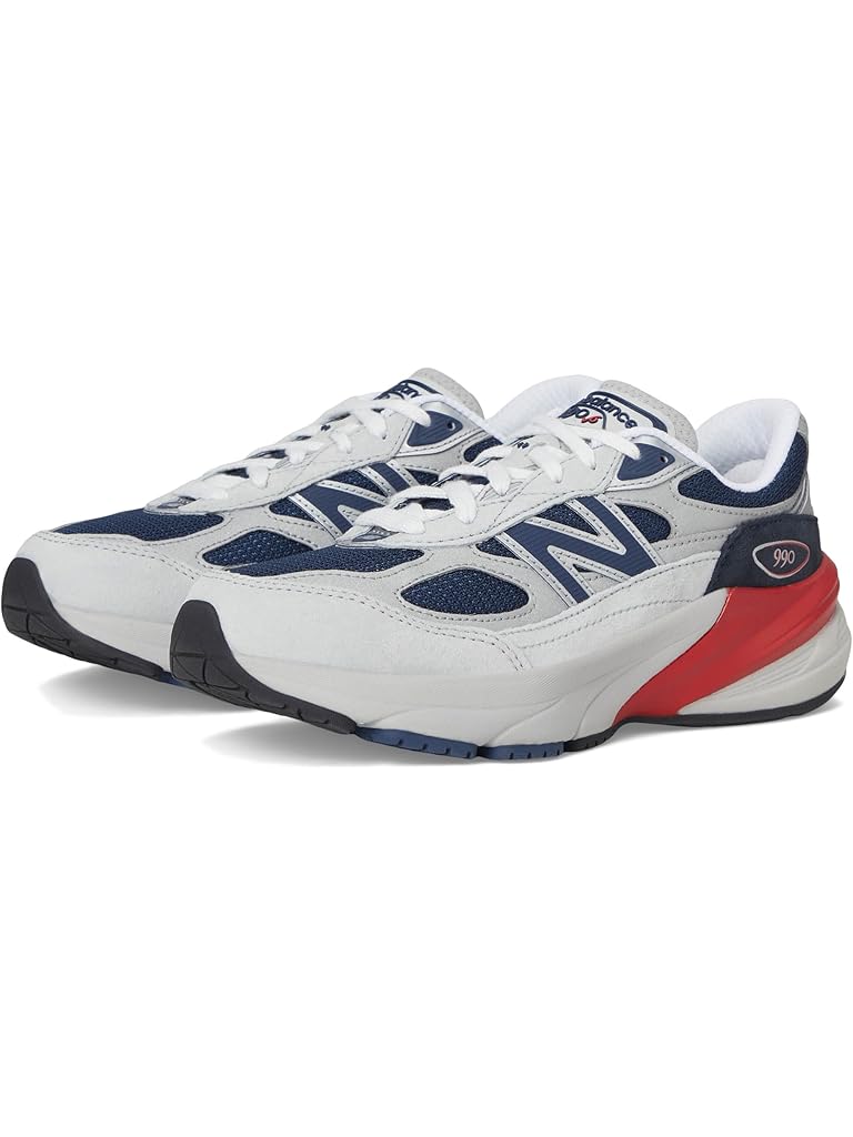 Gray New Balance Kids 990v6 (Big Kid)