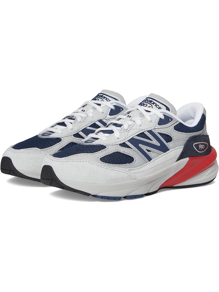 Gray New Balance Kids 990v6 (Little Kid)