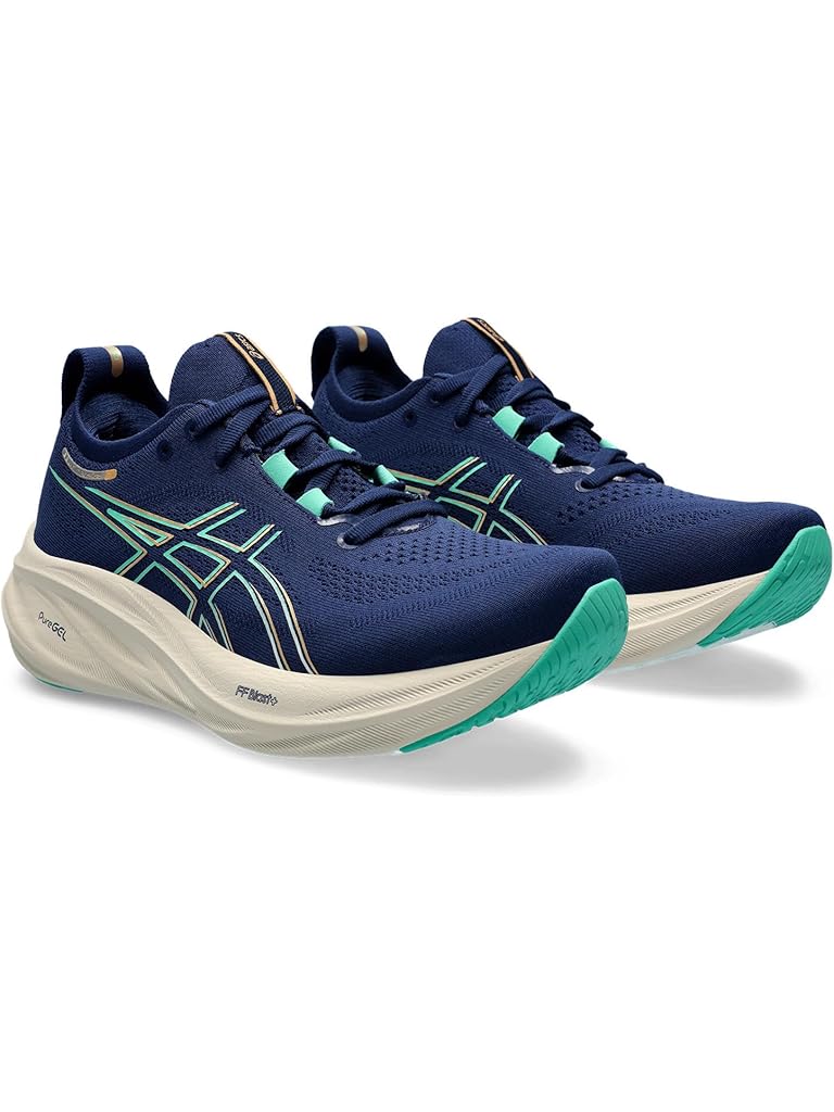 Navy ASICS Women's GEL-Nimbus 26