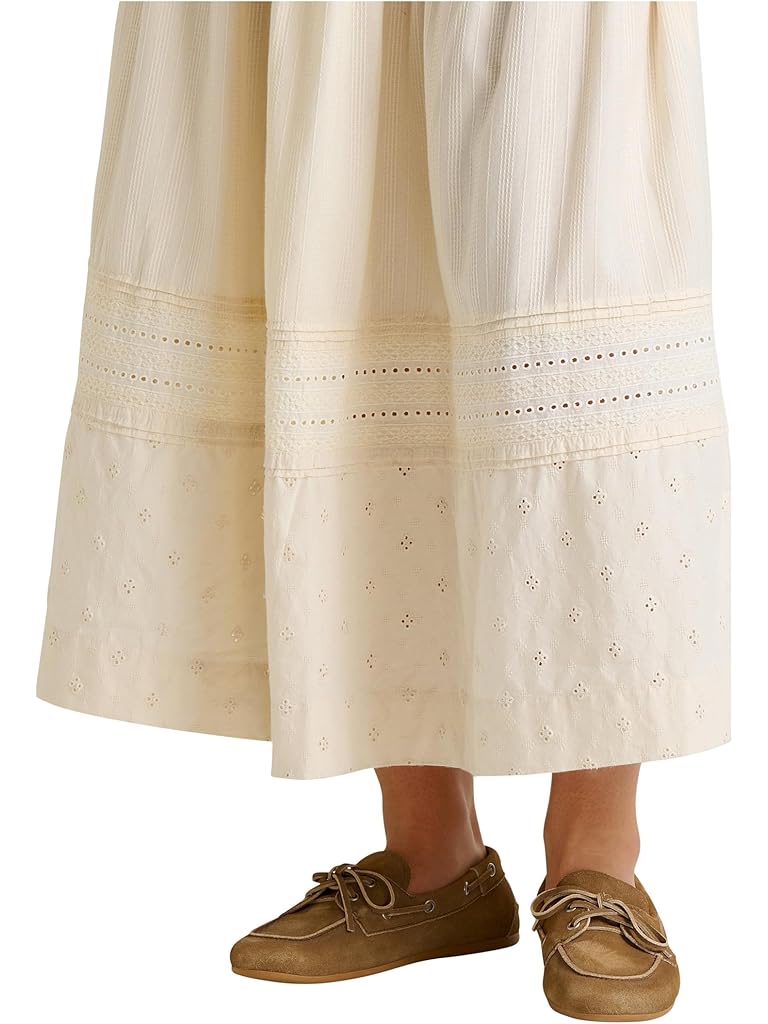 Beige Toad&Co Airscape Midi Skirt