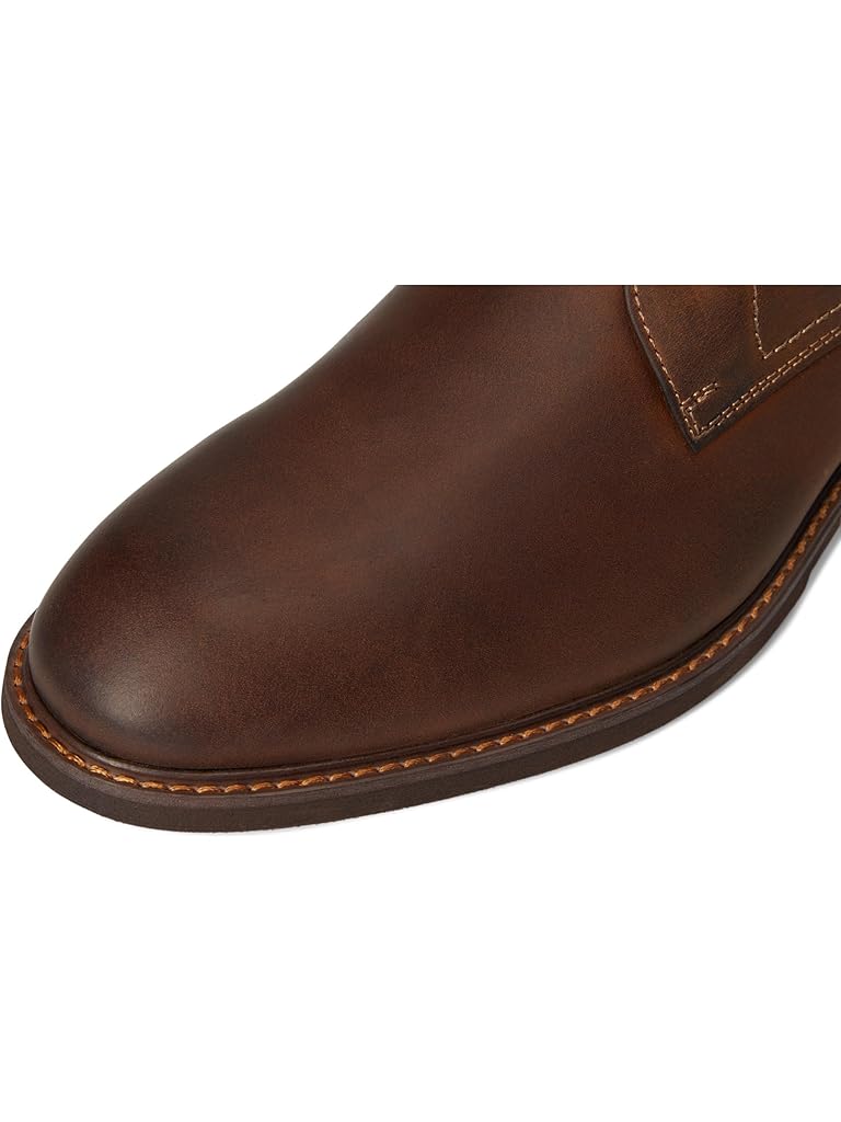 Brown Florsheim Lodge Plain Toe 3-eye Chukka Boots