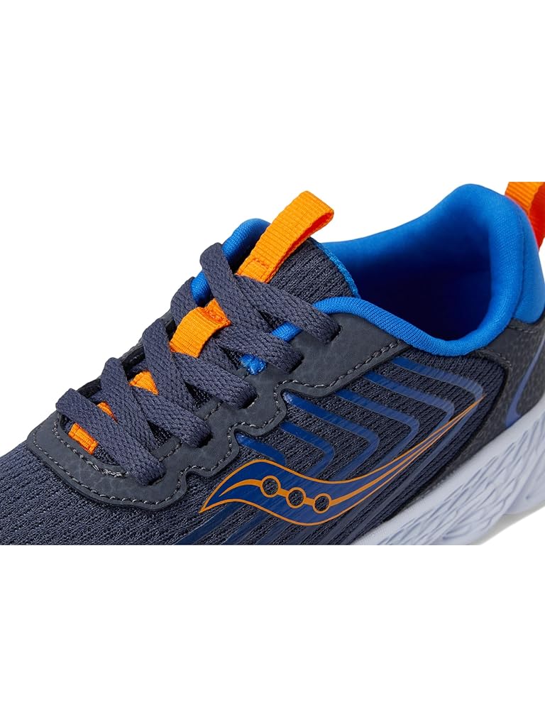 Navy Saucony Kids Wind 3.0 (Little Kid/Big Kid)