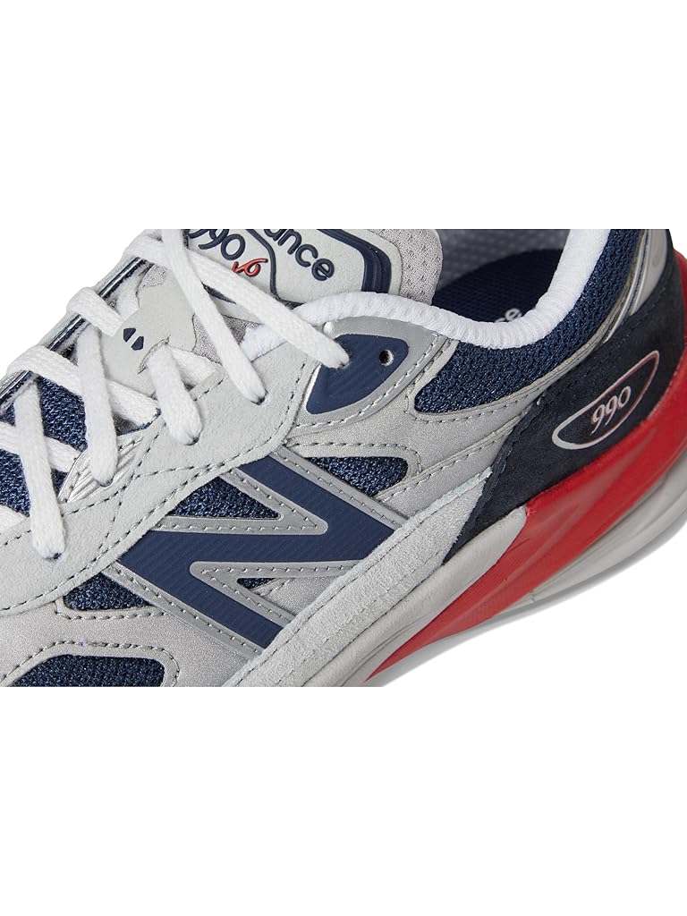 Gray New Balance Kids 990v6 (Little Kid)