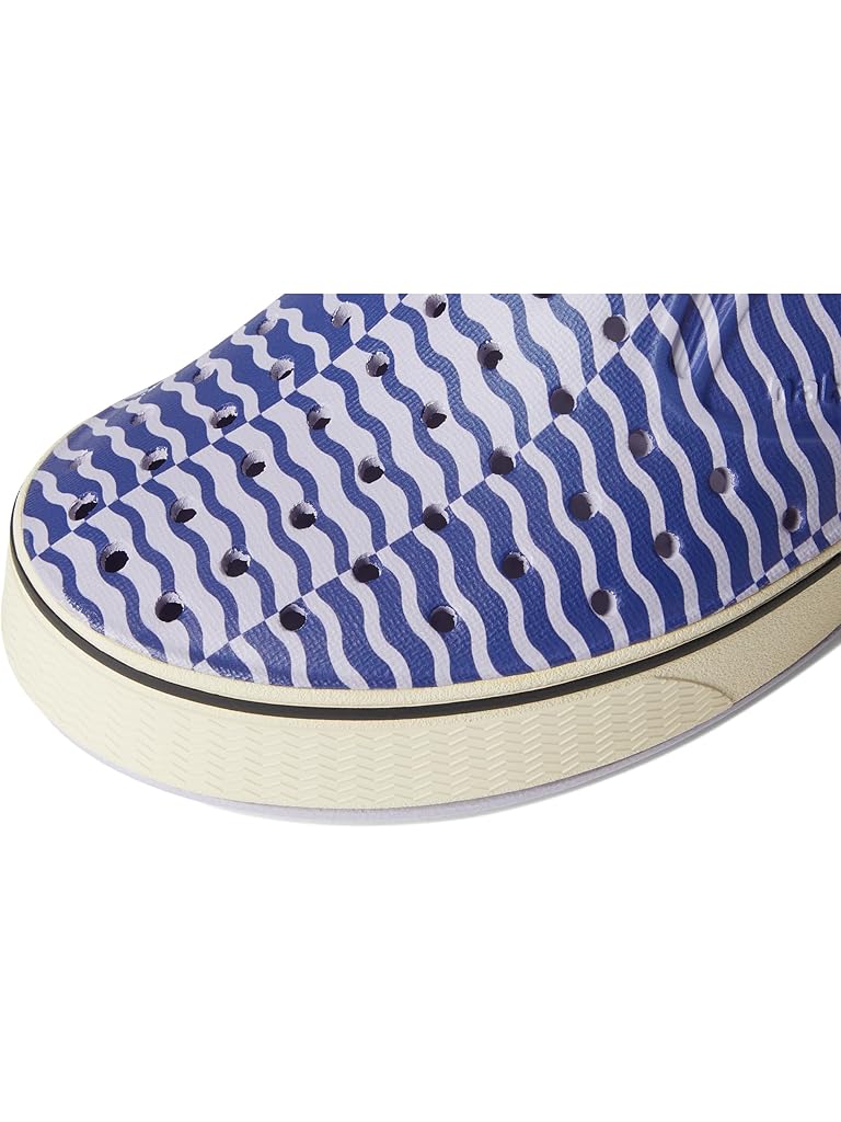 White Native Shoes Kids Miles Bloom Print (Little Kid/Big Kid)